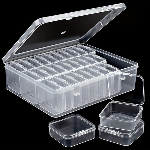 Clear plastic organizer - organizer, case