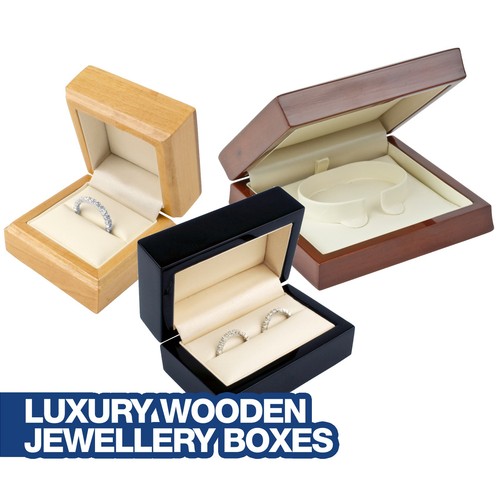 Luxury wooden jewellery boxes - wooden,