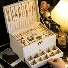3 Layer Large Jewelry Box