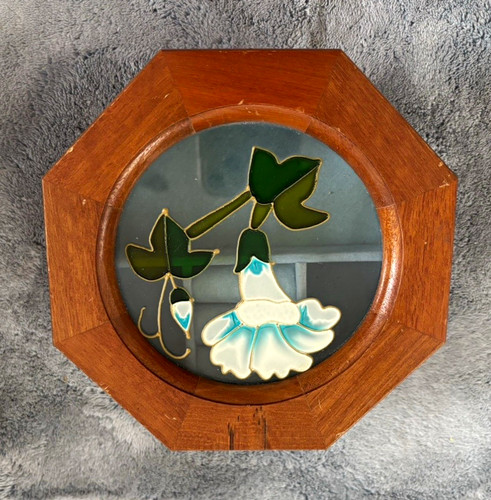 Octagon wooden jewellery - octagon,