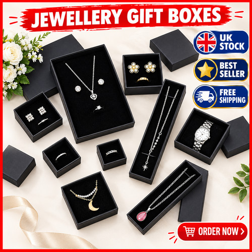 Jewellery box black ring - jewellery,