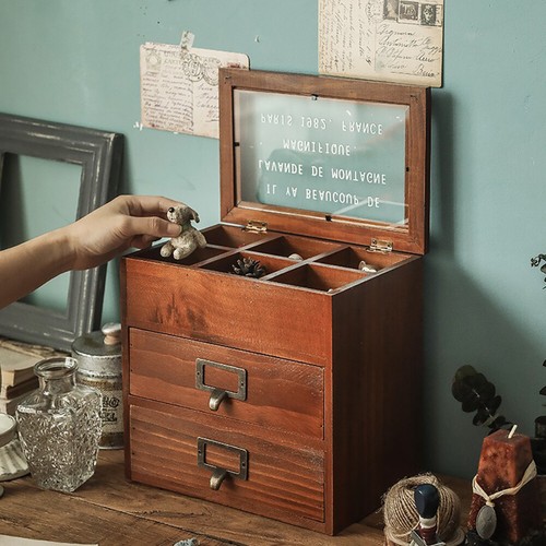 Large jewellery box - box, retro