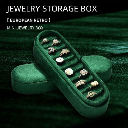 Velvet jewelry ring display - velvet,