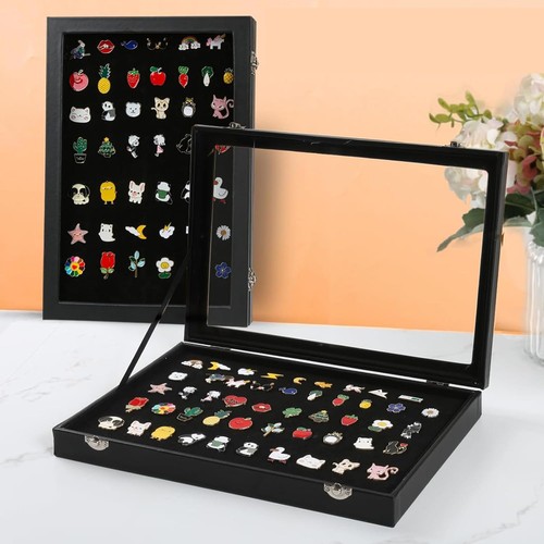 Pin display case orderly - case,