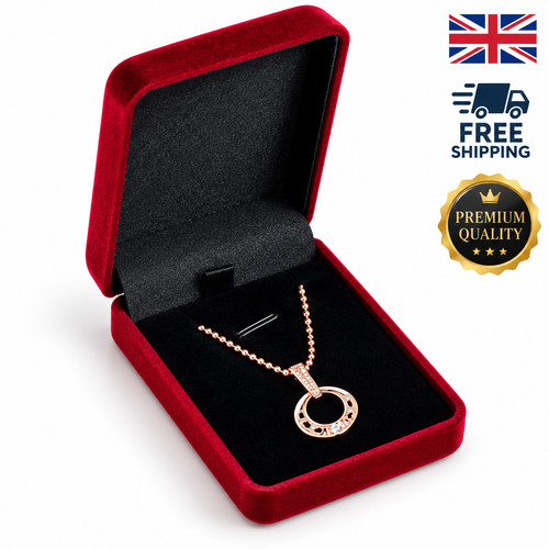 Velvet necklace box - velvet,