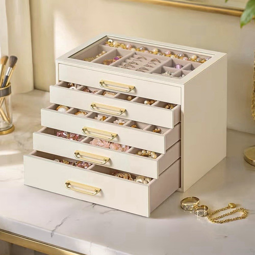Jewellery box glass top - jewellery,