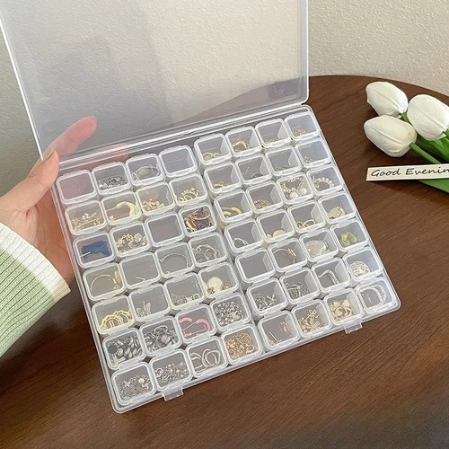 Travel jewelry box clear - jewelry,