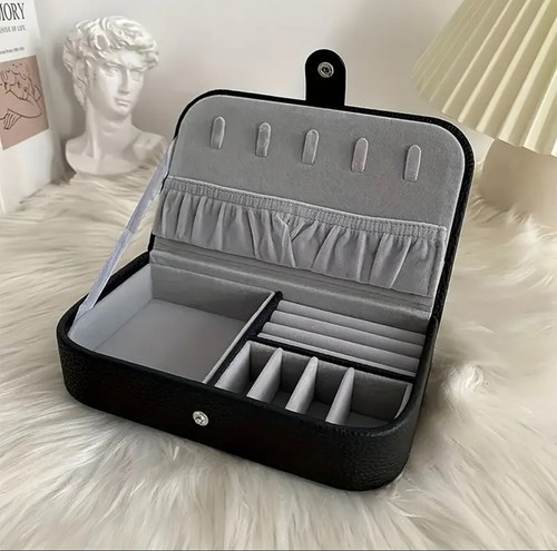 Portable black jewellery - portable, box