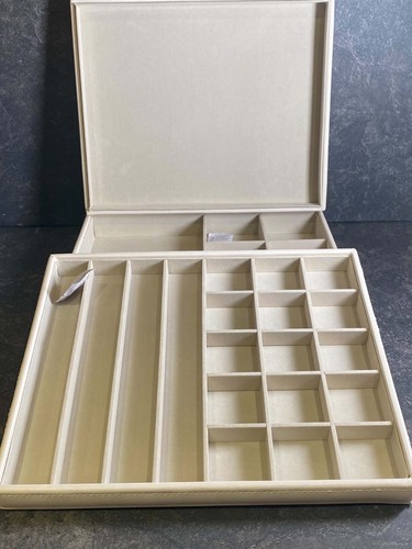 Cream colour faux leather - colour,