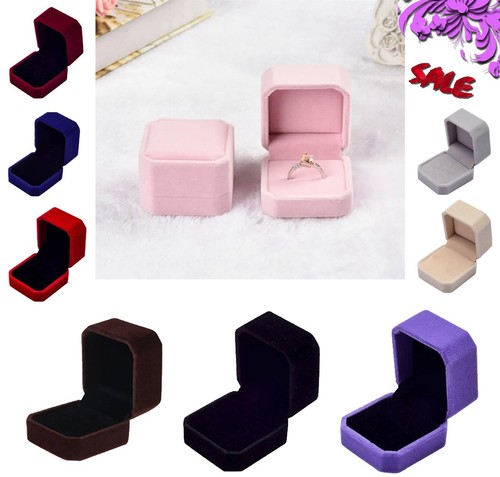 Velvet jewelry box - jewelry, earrings