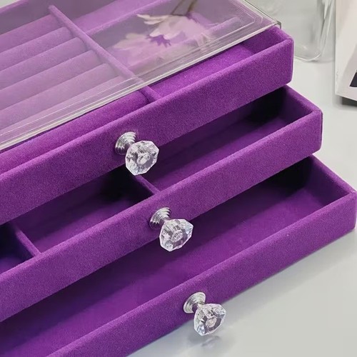 Tier purple acrylic - purple,