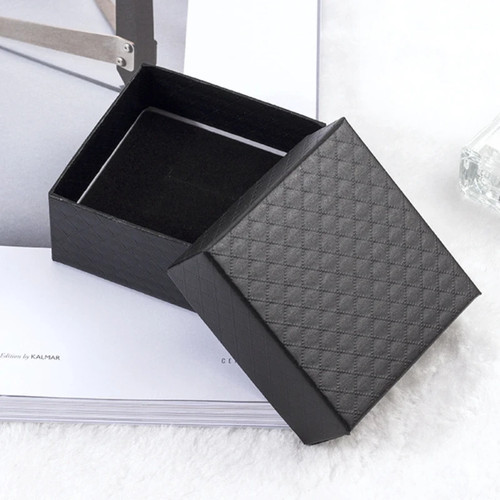 7cm black jewelry box for - 7*7cm,