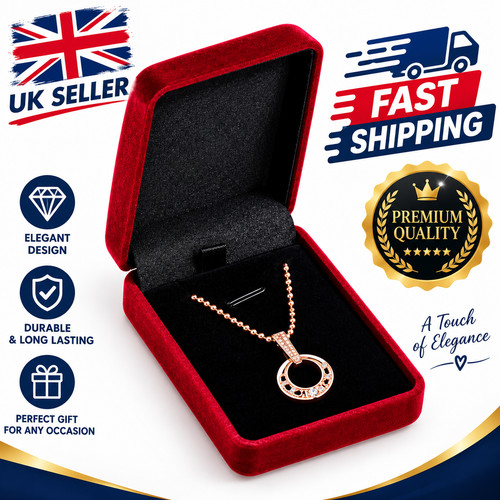 Velvet necklace box - necklace,