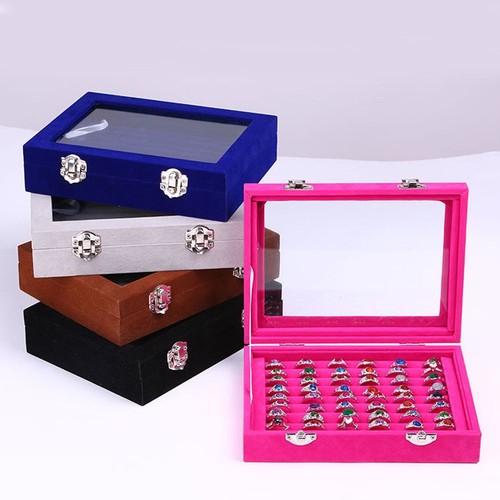 Velvet ring earring - velvet,
